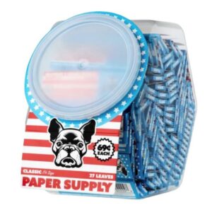 PAPER SUPPLY CLASSIC 1-1/4 SIZE PAPER JAR